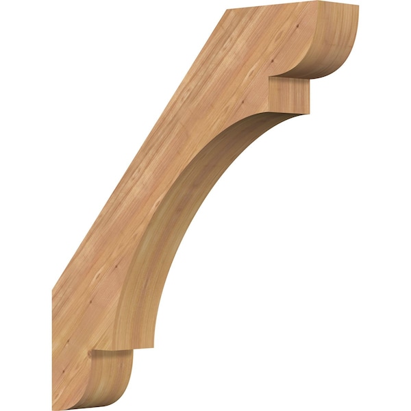 Ekena Millwork 5 1/2"W x 32"D x 36"H Olympic Smooth Knee Brace, Western Red Cedar BRC06X32X36OLY00SWR - main